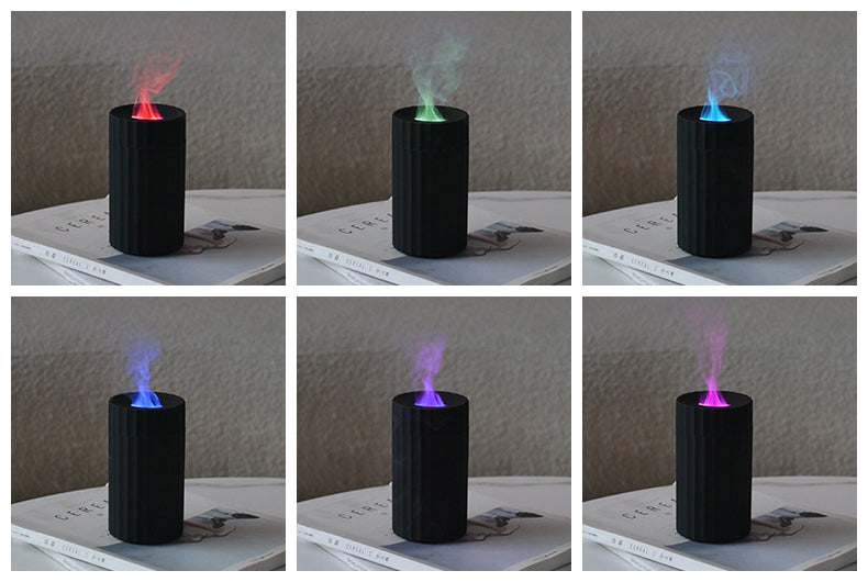 Create a Relaxing Atmosphere with the Unique 3D Flame Light Essential Oil Diffuser. - Image 9
