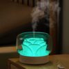 Ultrasonic Mist Aroma Diffuser with 7 Color Light, 400ml Essential Oil Diffuser for Large Room Big Capacity..