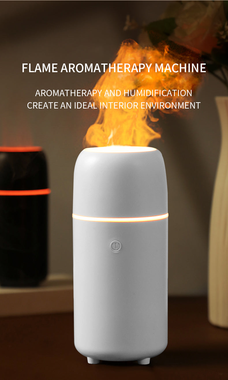 3D Flame Humidifier Ultrasonic Nebulizer - Aroma Diffuser with Color Changing LED Lights - Ideal for Home, Gym, Yoga. - Image 7